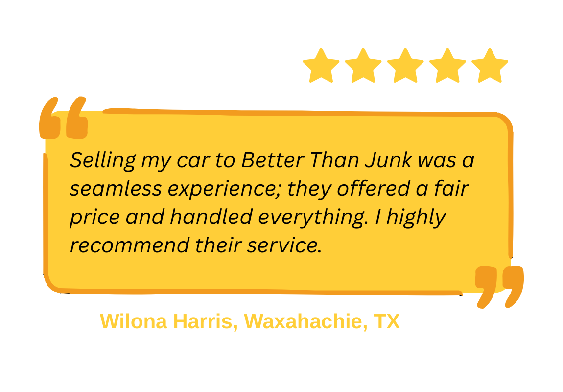 DFW cash for cars customer review